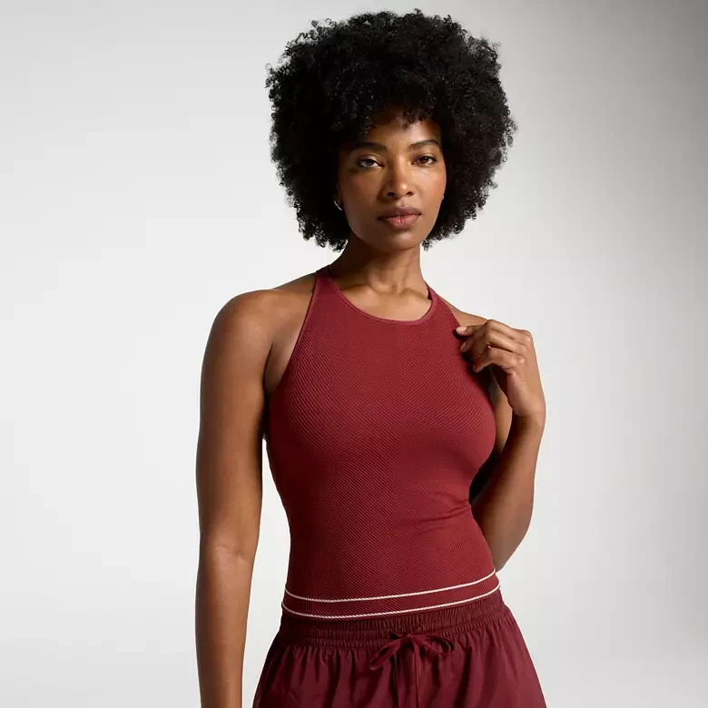 CALIA Women's High Neck Seamless Brami