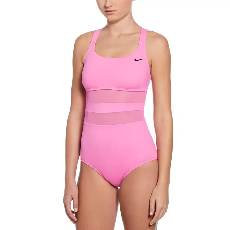 Nike Mesh Women's V-Back One-Piece