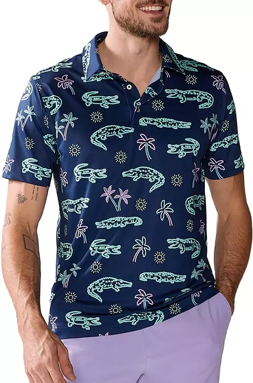 Chubbies Men's Lightweight Performance Polo