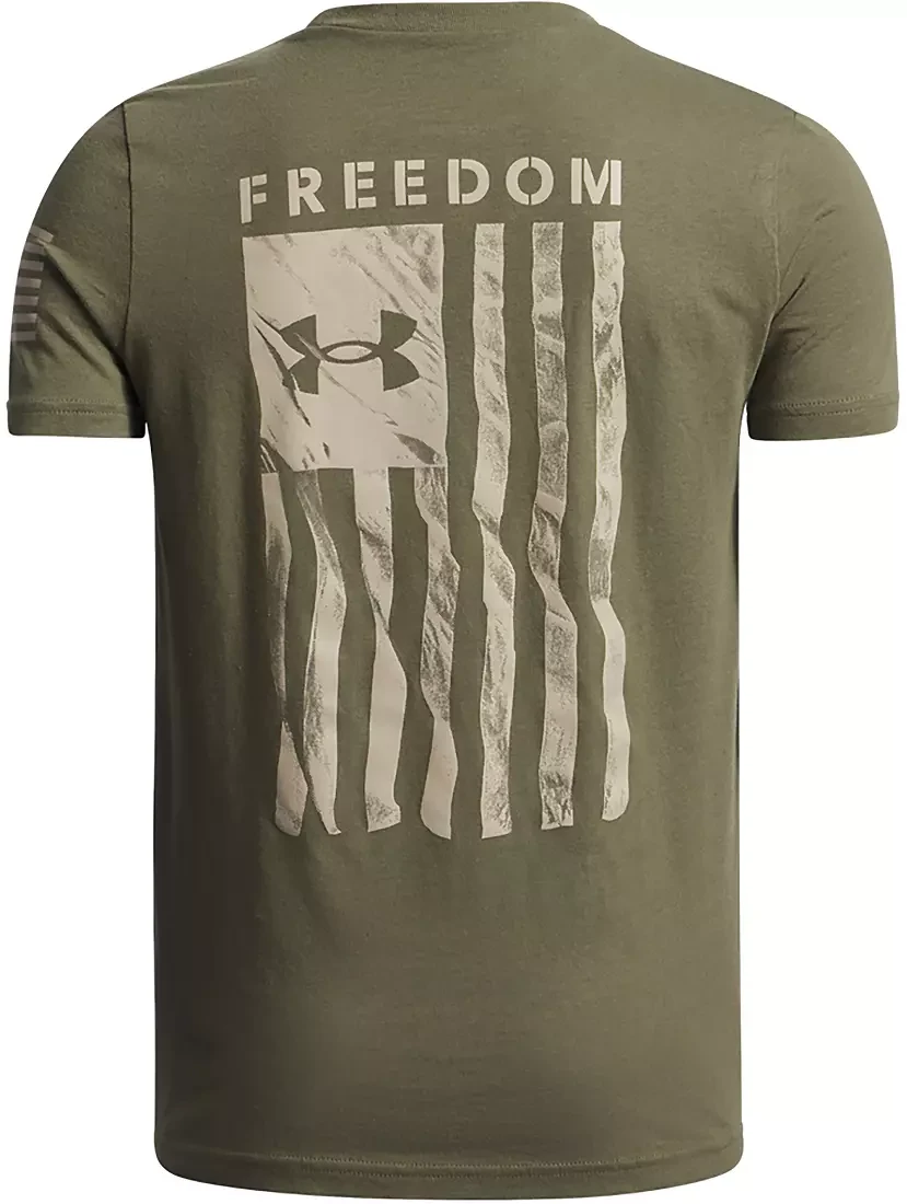 Under Armour Boys' Freedom Flag Graphic T-Shirt
