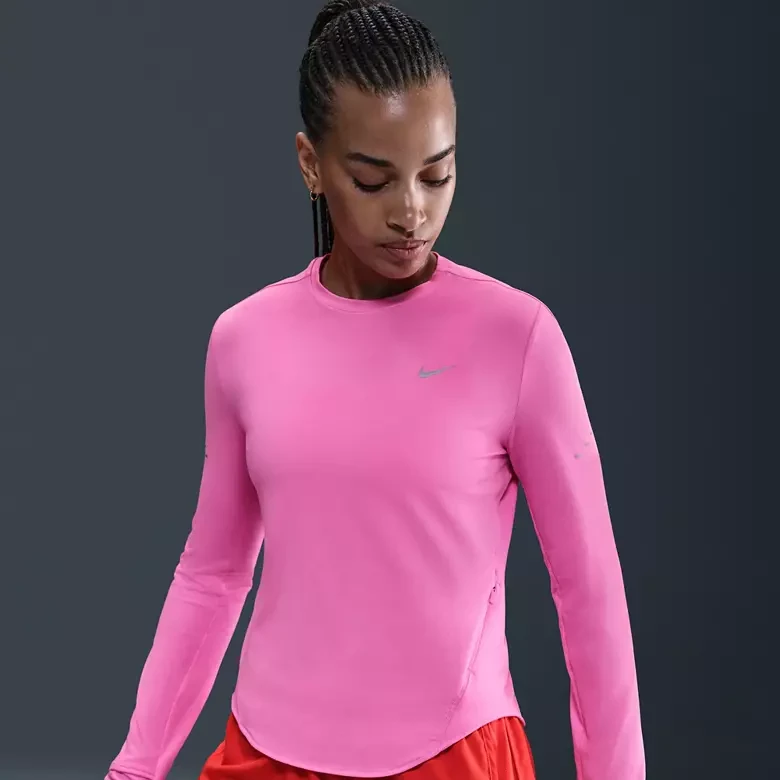Nike Womens Swift Dri-FIT UV Long Sleeve Running Shirt
