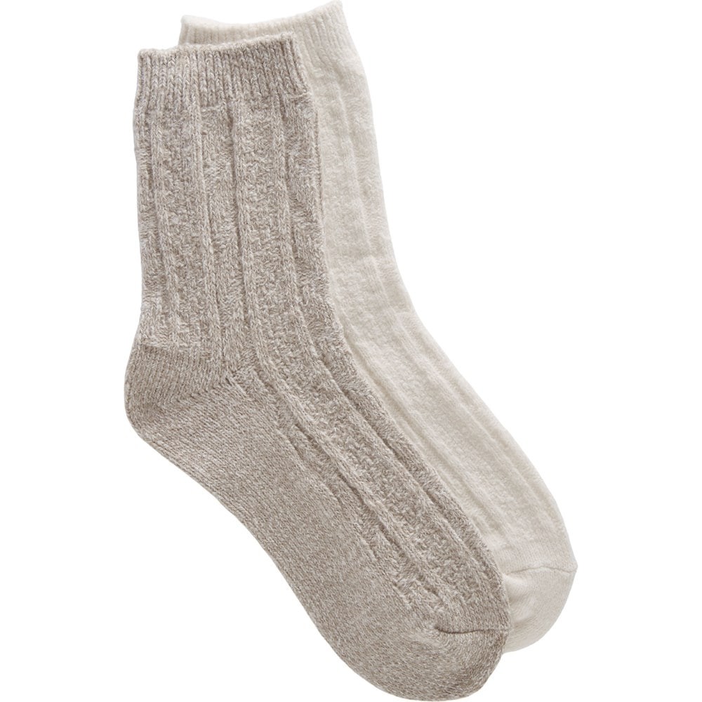 Women's 2 Pack Super Soft Quarter Socks