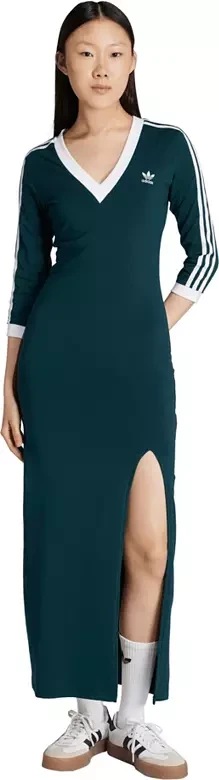 adidas Women's adicolor 3-Stripes Maxi Dress