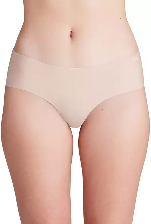 Under Armour Women's Pure Stretch No Show Hipster Underwear - 3 Pack
